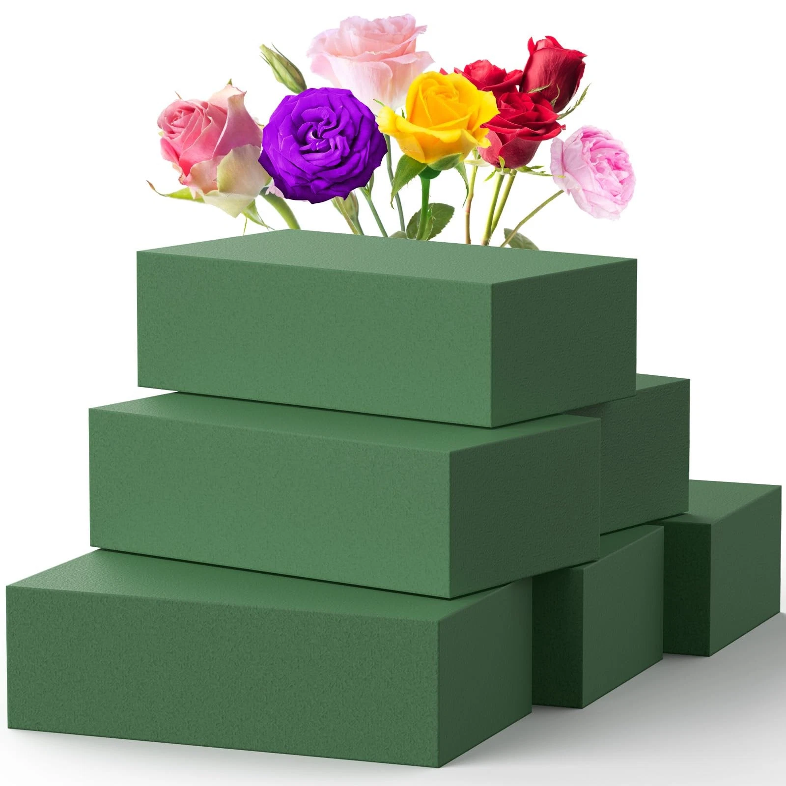 Floral Foam Oasis - Blumenschaumblöcke für frische und künstliche Blumen,