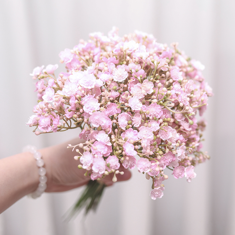 Baby Breath Dried - 6PCS Kunststoff Baby Atem Künstliche Blumen