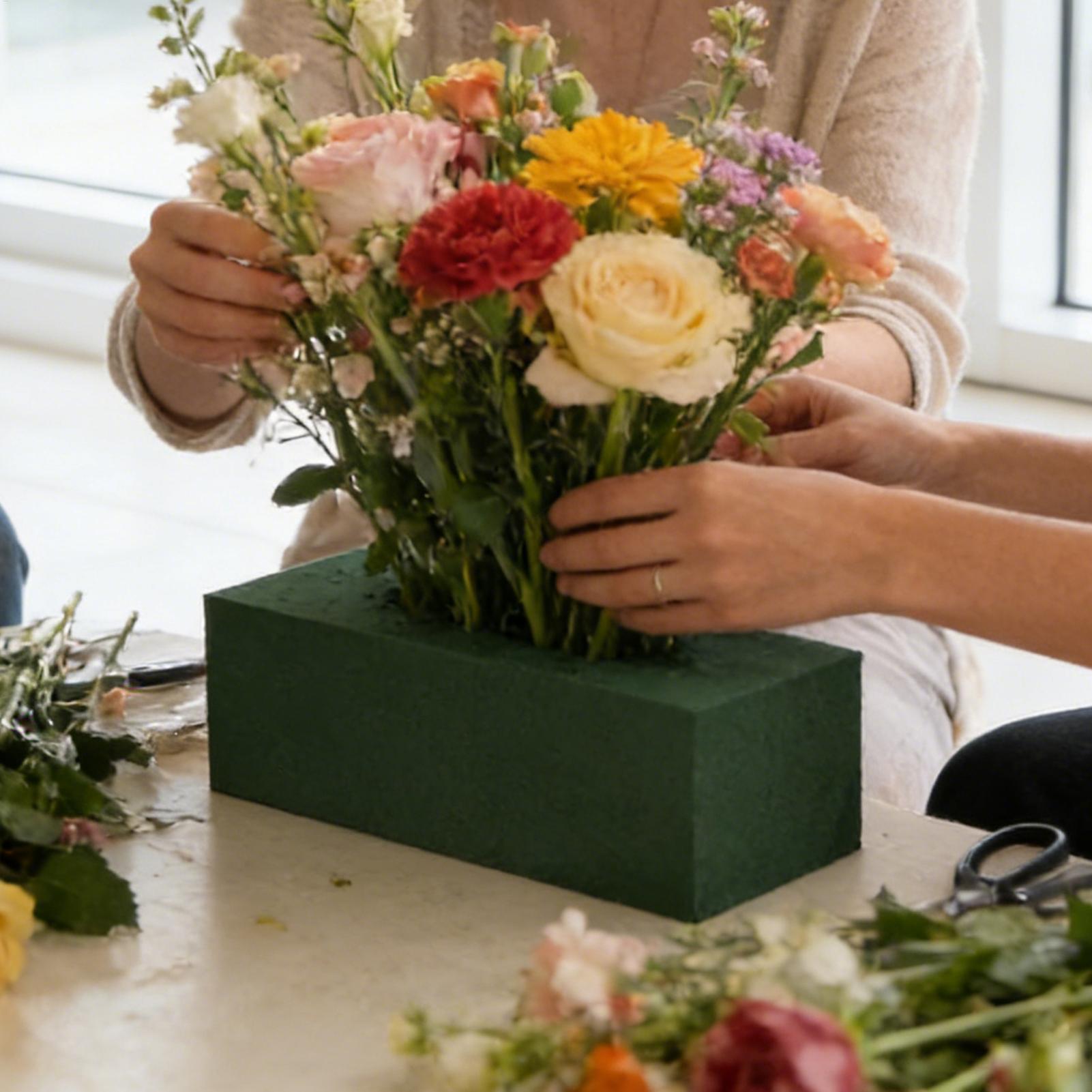 Floral Foam Oasis - 1 Stück Blumenschaumblöcke für frische und