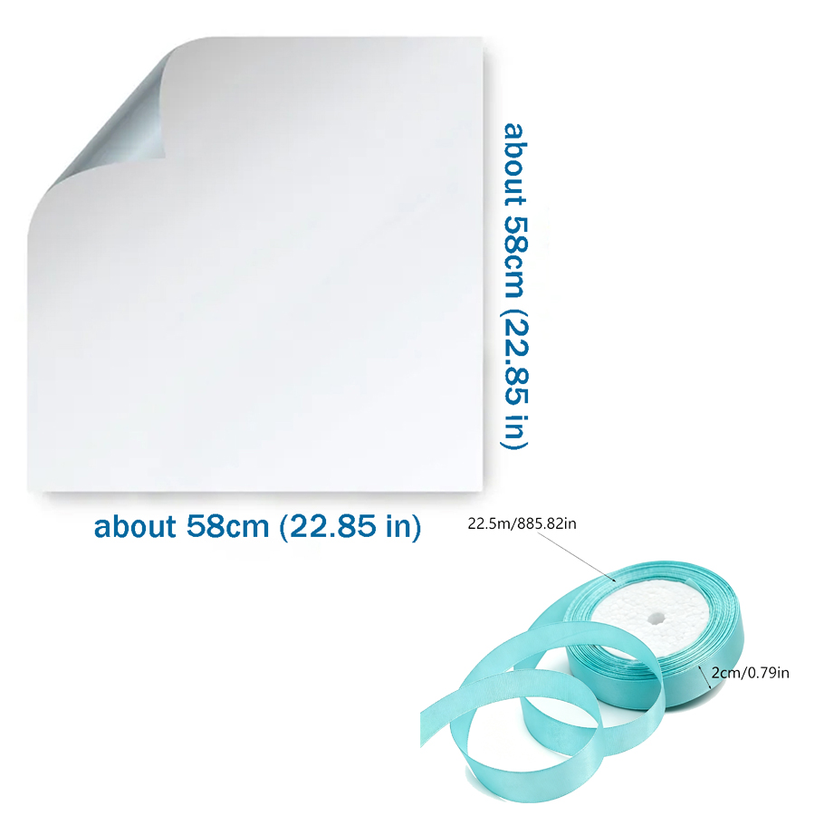 20 Blatt Blumenverpackungsset  – Florist Supply Ribbon Bewertung und Preis