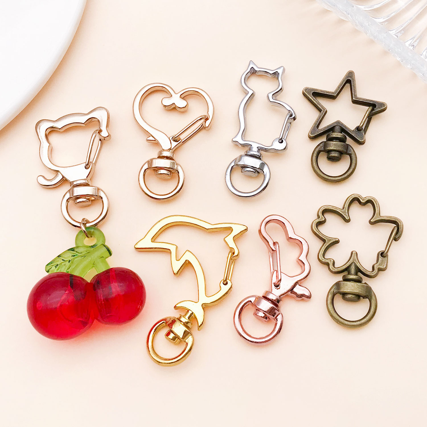5 Stück/Set Herz Stern Mond Ka – Flower Supplies Bewertung und Preis