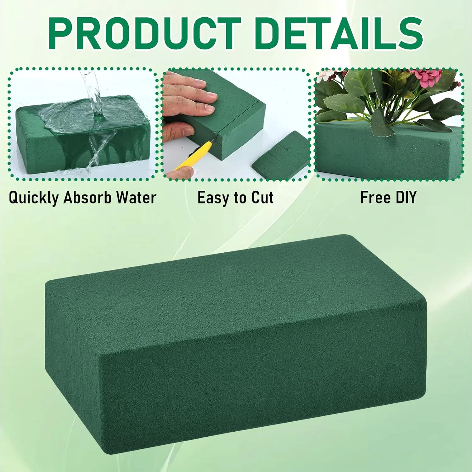 Blumenschaumblöcke für frische – Floral Foam Oasis Bewertung und Preis