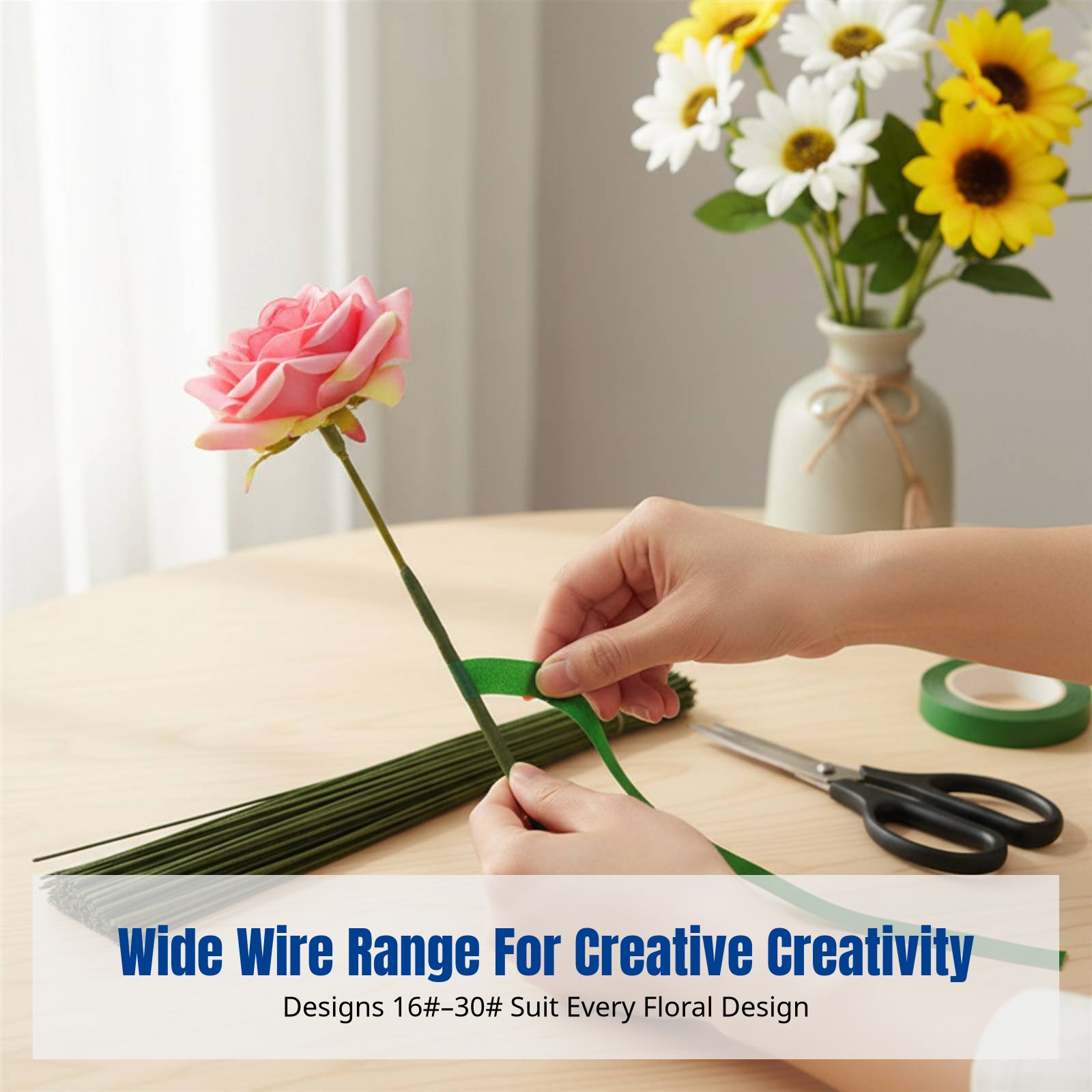 DIY Handwerk Blumenstiel-Draht – Flower Supplies Bewertung und Preis