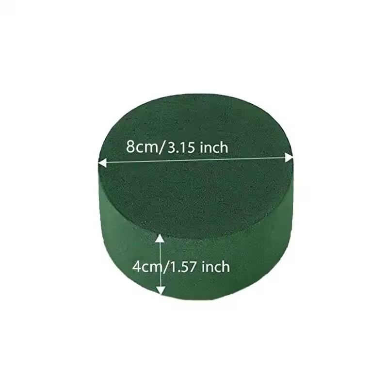 6PCS Grüne Blumenschaum Runde  – Floral Foam Oasis Bewertung und Preis