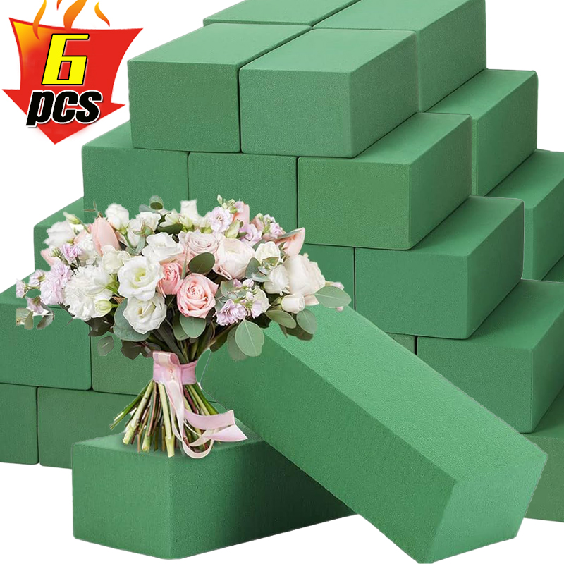 6/1 Stück Blumenschaumblöcke,  – Floral Foam Oasis Bewertung und Preis