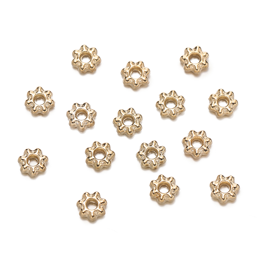 200 Stück 4/6 mm Legierung Sch – Flower Supplies Bewertung und Preis