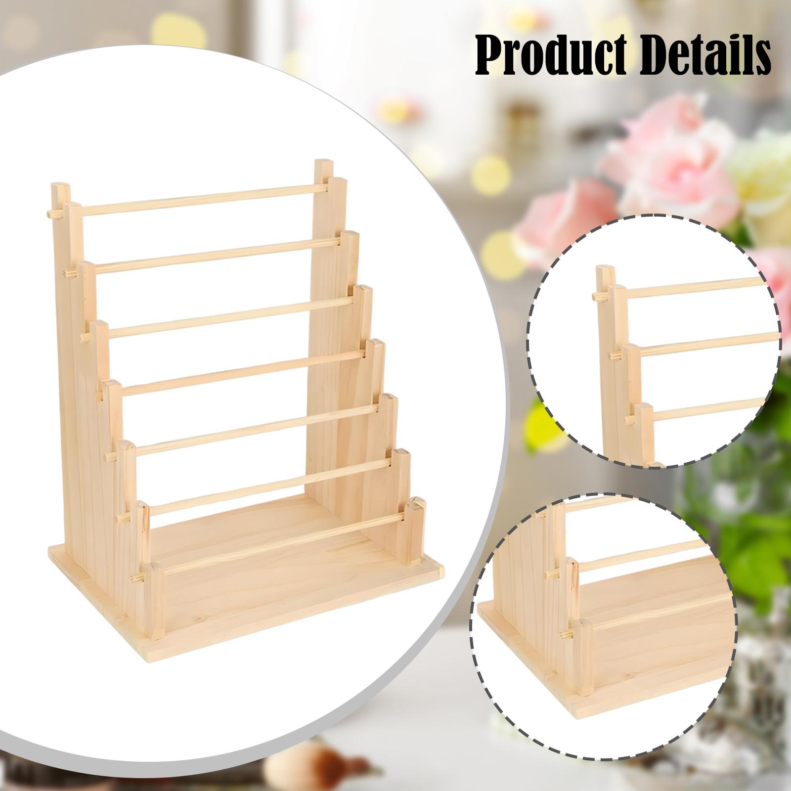 Holzbandhalter-Organizer, Groß – Florist Supply Ribbon Bewertung und Preis